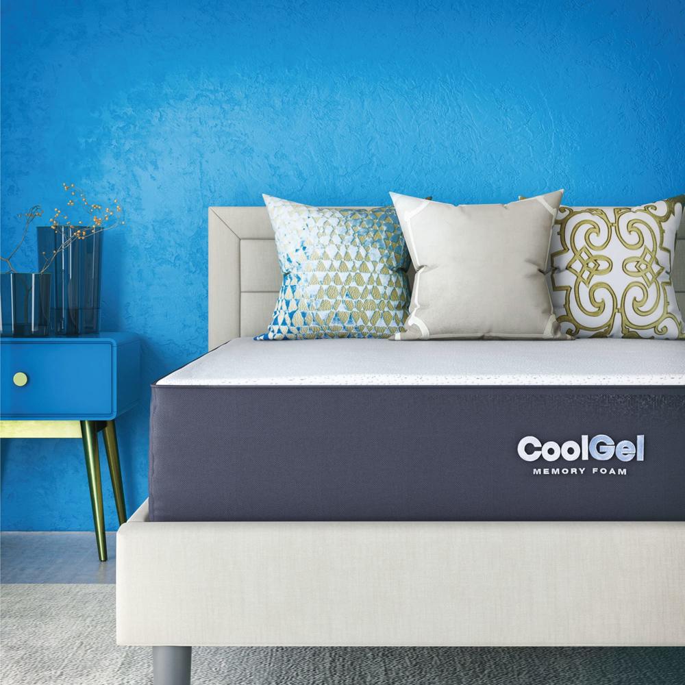 Cool Gel Classic Brands Cool Gel Ventilated Memory Foam 10-Inch Mattress | CertiPUR-US Certified | Bed-in-a-Box, Queen