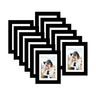 Picrit 4x6 Picture Frame Set of 12, Display 3.5x5 with Mat or 4x6