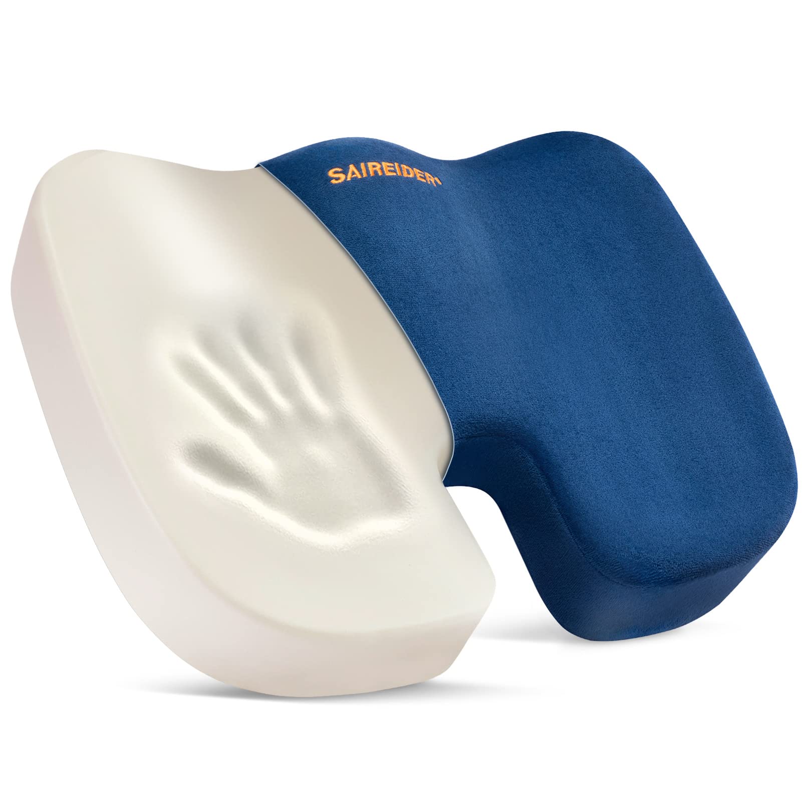 saireider SAIREIDER Chair Cushions for Office, Memory Foam Coccyx