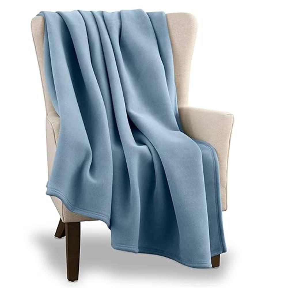 Vellux King Size Blanket - All Season Luxury Warm Micro plush Lightweight Thermal Fleece Blankets - Perfect For Couch Bed Sofa -