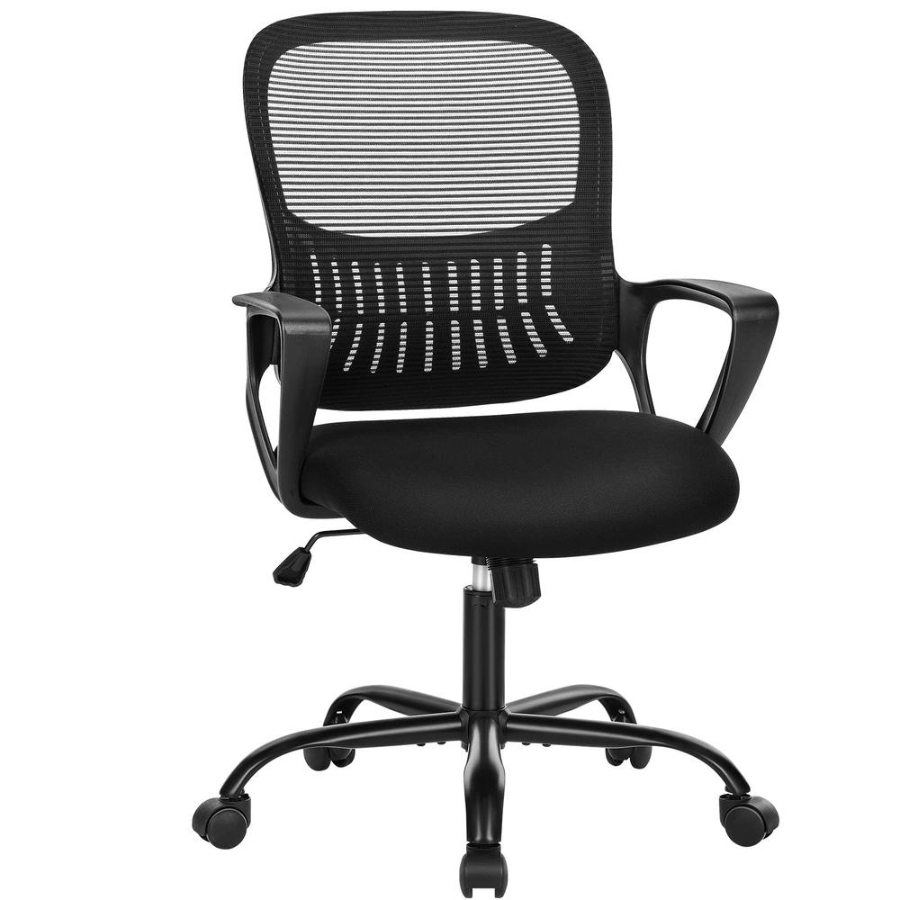 Sweetcrispy Ergonomic Office Chair with Arms, Home Office Desk Chairs ...