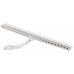 58740 iDesign Zia Metal and Plastic Bathroom Squeegee for Shower