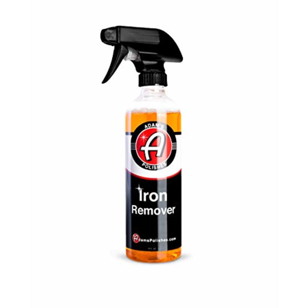 Adams Iron Remover (16oz) - Iron Out Fallout Rust Remover Spray for car Detailing  Remove Iron Particles in car Paint, Motorcycl