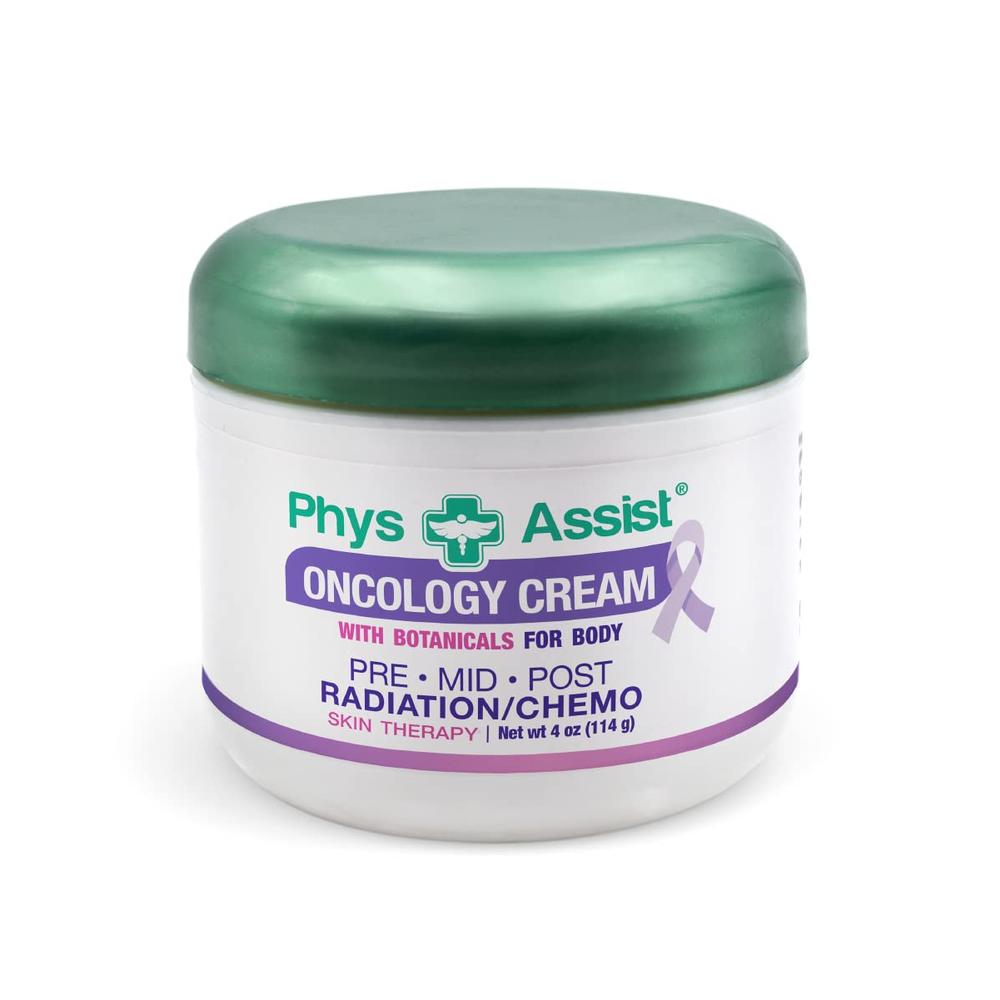 PhysAssist - Oncology Body cream with Botanicals, 4 oz Soothing and Hydrating to Stressed Skin Made with Oils of Lavender, calen