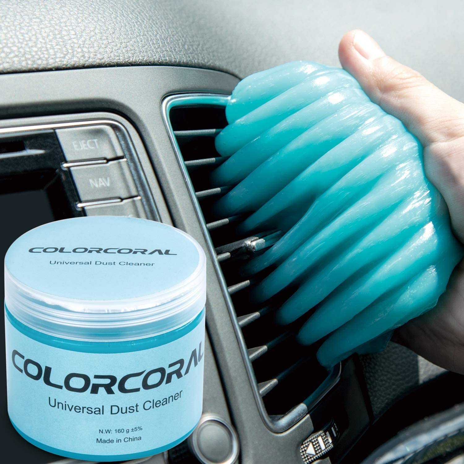 ColorCoral cOLORcORAL cleaning gel for car Universal gel cleaner Auto  Detailing car Vent Keyboard cleaning Putty car Interior cleaner Dashb