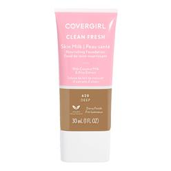 cOVERgIRL clean Fresh Skin Milk Foundation, Deep, 1 Fl Oz (Pack of 1)
