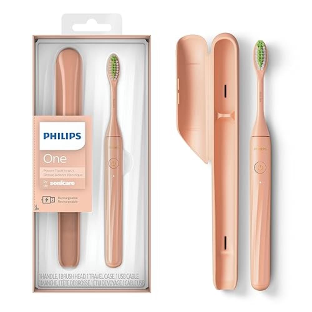 PHILIPS One by Sonicare Rechargeable Toothbrush, Shimmer, HY120005
