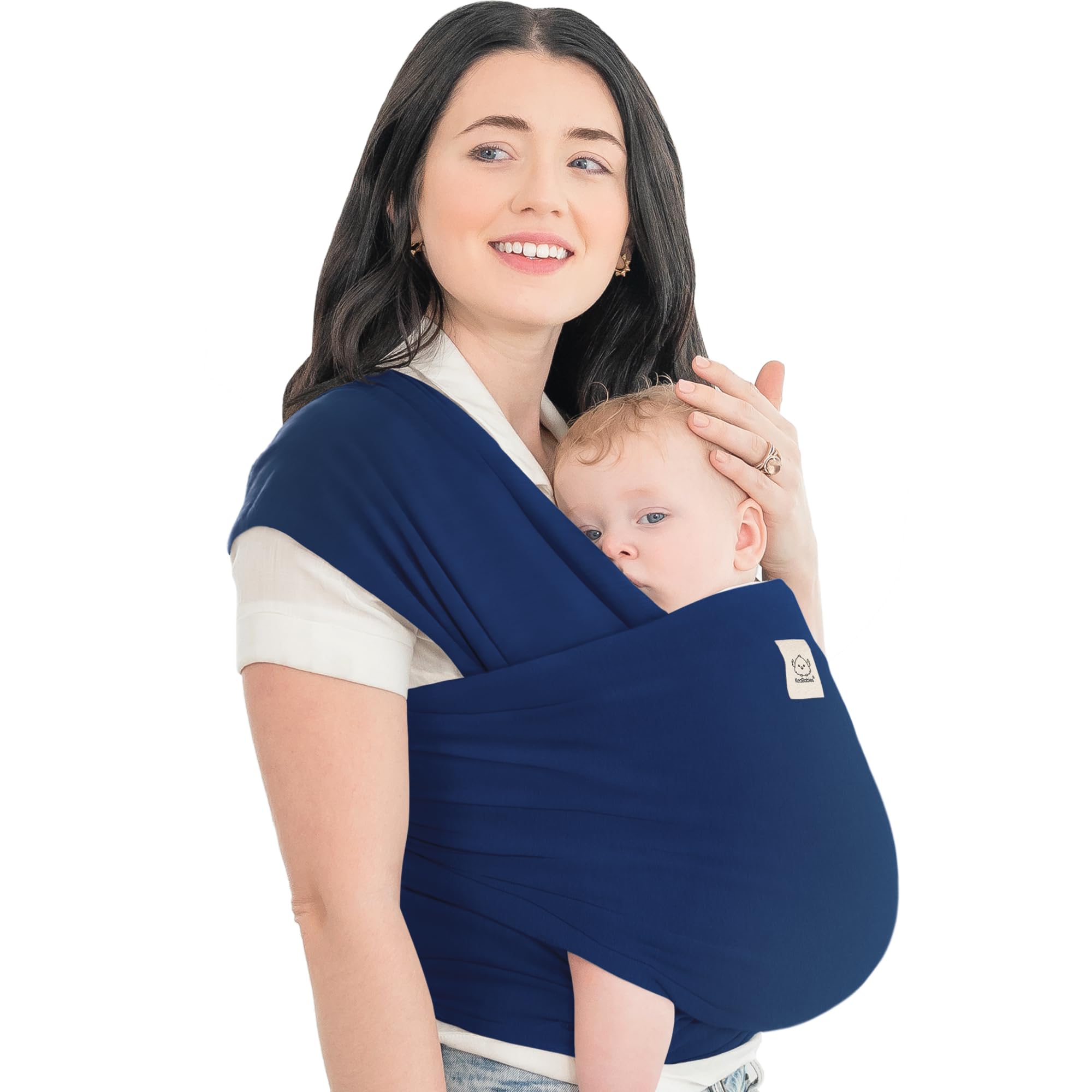 KeaBabies Baby Wrap carrier - All in 1 Original Breathable Baby Sling, Lightweight,Hands Free Baby carrier Sling, Baby carrier W