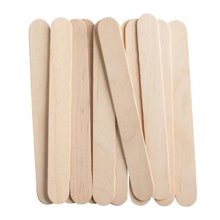 Comfy Package 100 count] Jumbo 6 Inch Wooden Multi-Purpose Popsicle  Sticks,craft, IcES, Ice cream