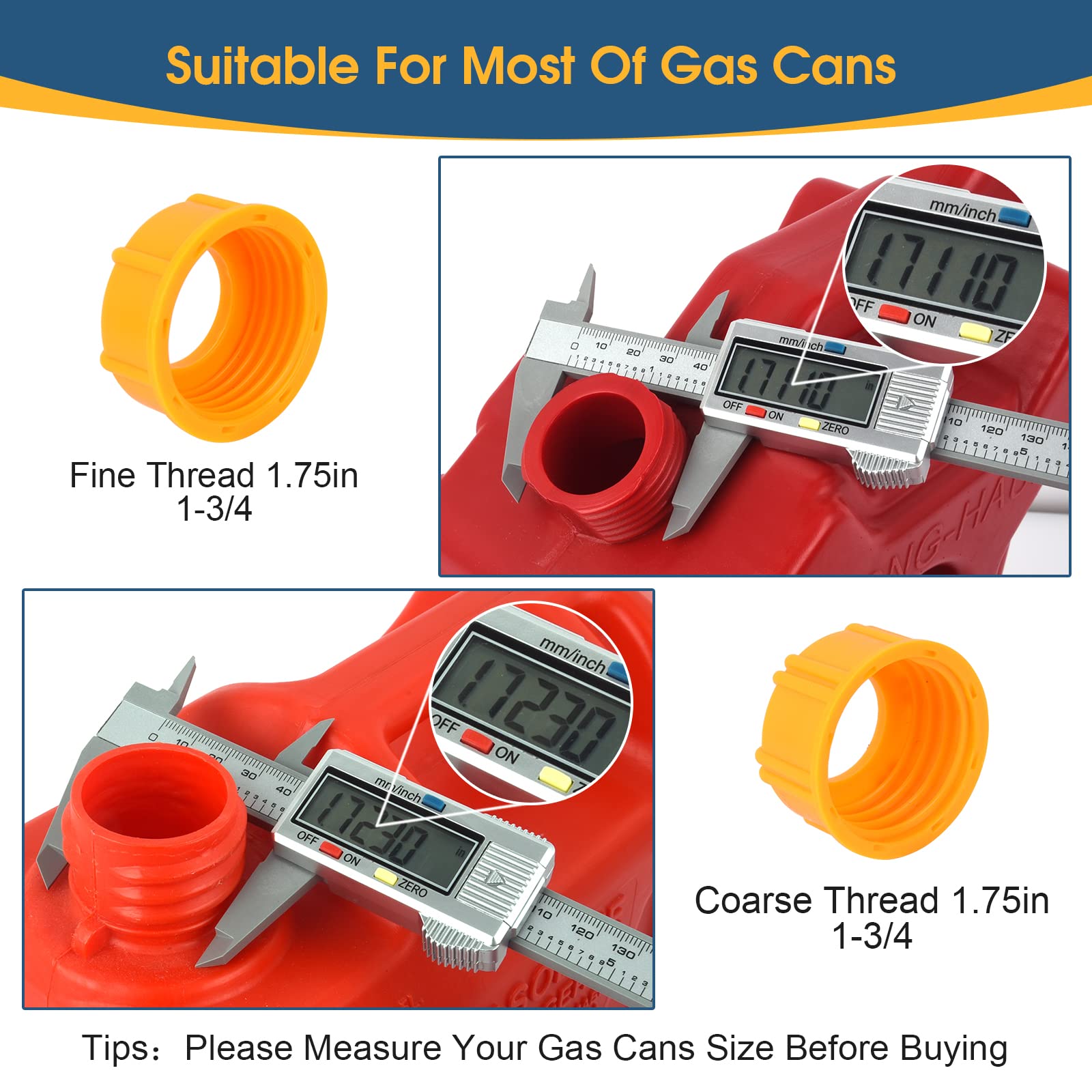 Upgraded Replacement Gas Can Spout With Flexible Nozzle,Gas