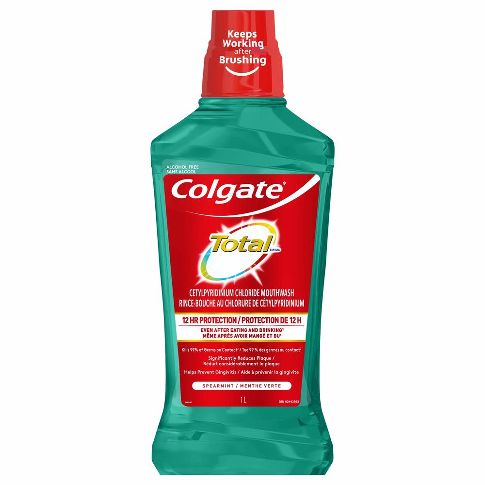 colgate Total Advanced Pro-Shield Mouthwash, Spearmint 338 oz