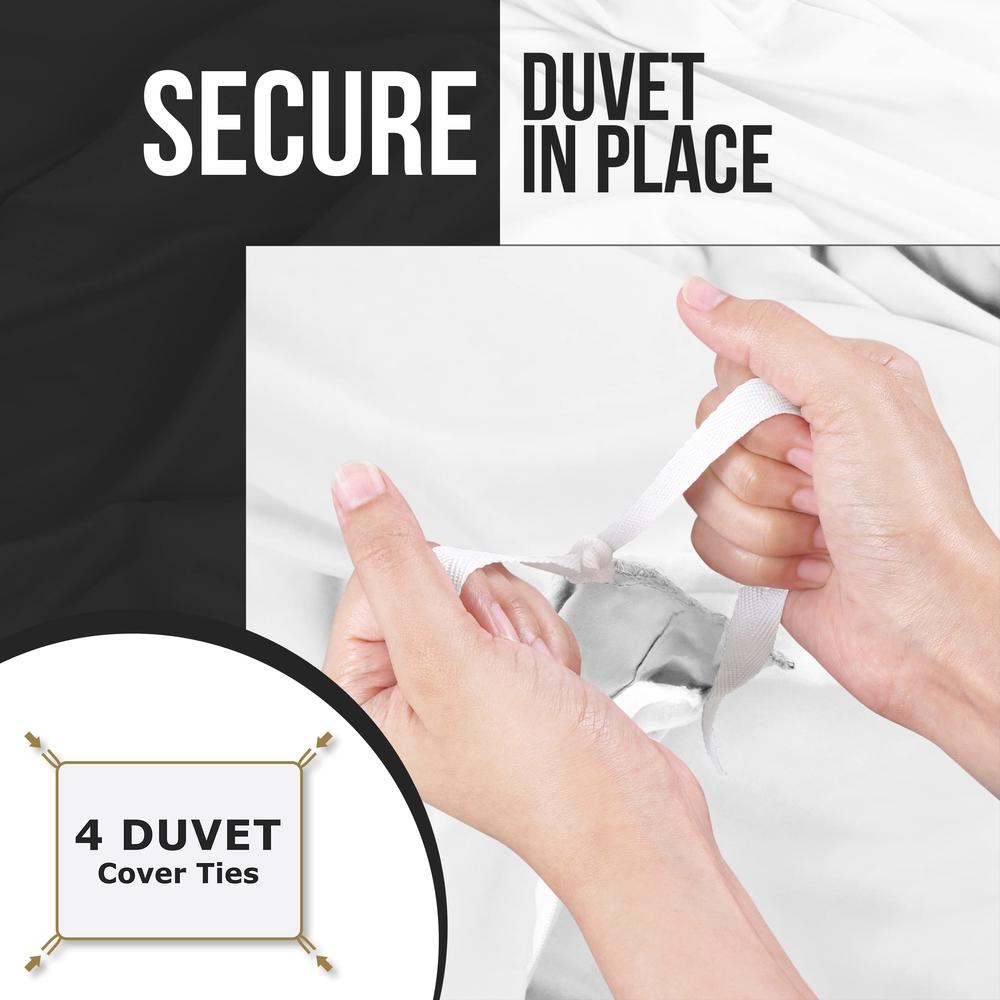 Utopia Bedding Duvet cover Twin Size Set - 1 Duvet cover with 1 Pillow Sham - 2 Pieces comforter cover with Zipper closure - Ult