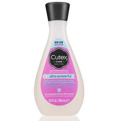 cutex gel Nail Polish Remover, Ultra-Powerful & Removes glitter and Dark colored Paints, Paraben Free, 101 Fl Oz
