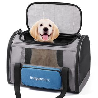 BurgeonNest cat carrier for Large cats 20 lbs, Soft-Sided Pet carrier for  Small Dogs Medium