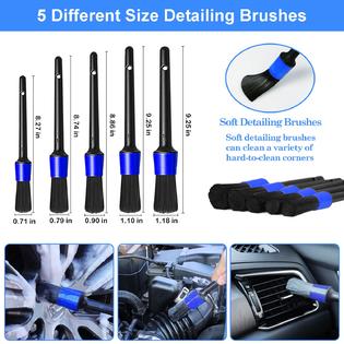 best car detailing brush kit