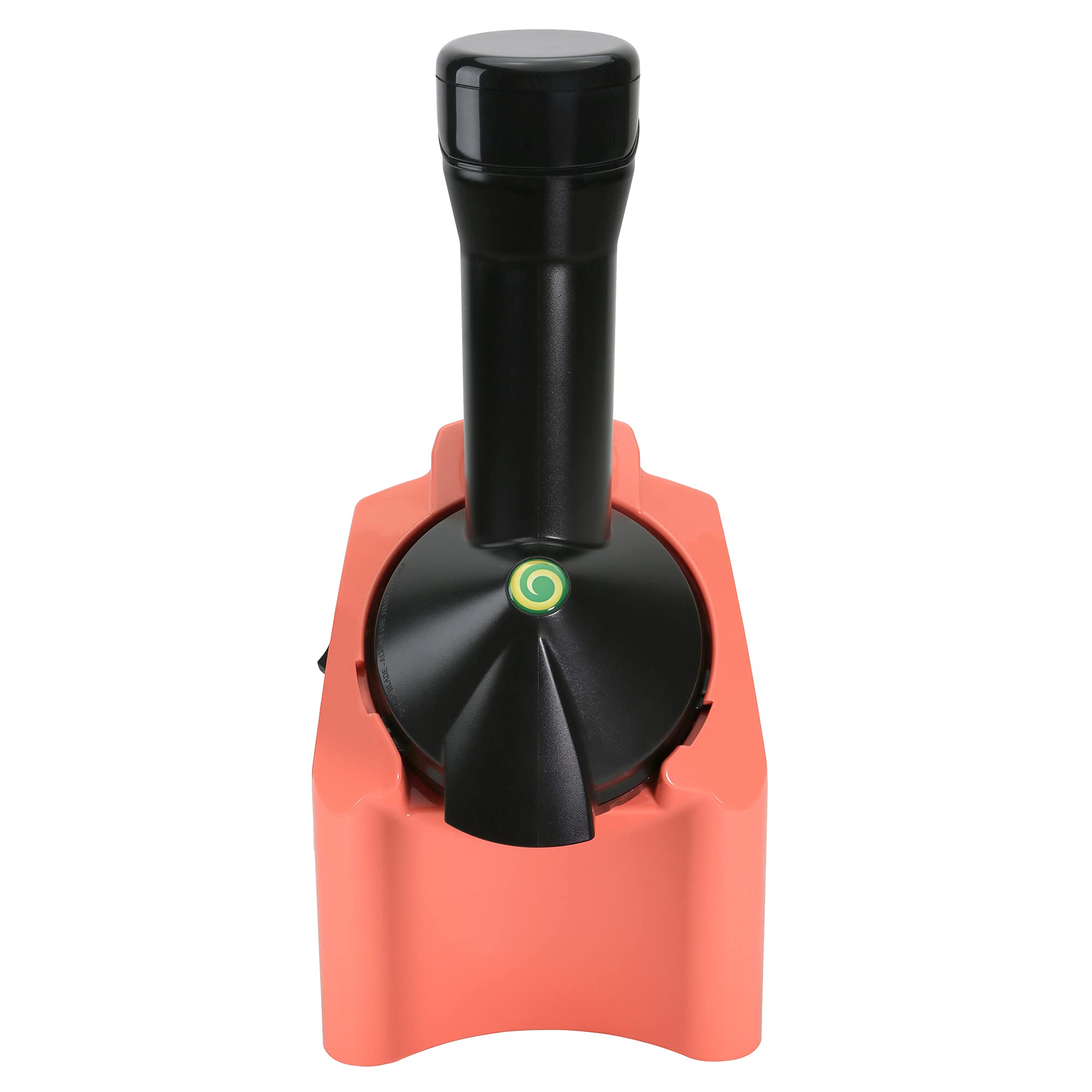 Yonanas 902cR classic Vegan, Dairy-Free Frozen Fruit Soft Serve Maker, Includes 36 Recipes, 200-Watts, coral