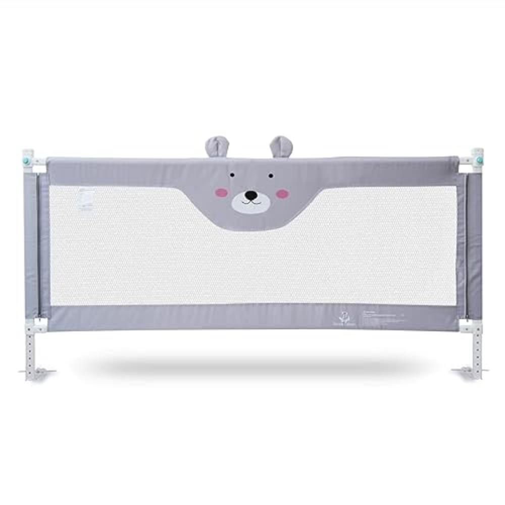 Seven Colors Bed Rail for Toddlers Bed Rail for Kids guard Safety Rail for King Queen & Twin Full Size Bed Sleep Rails Extra Tall Rail Bed bu