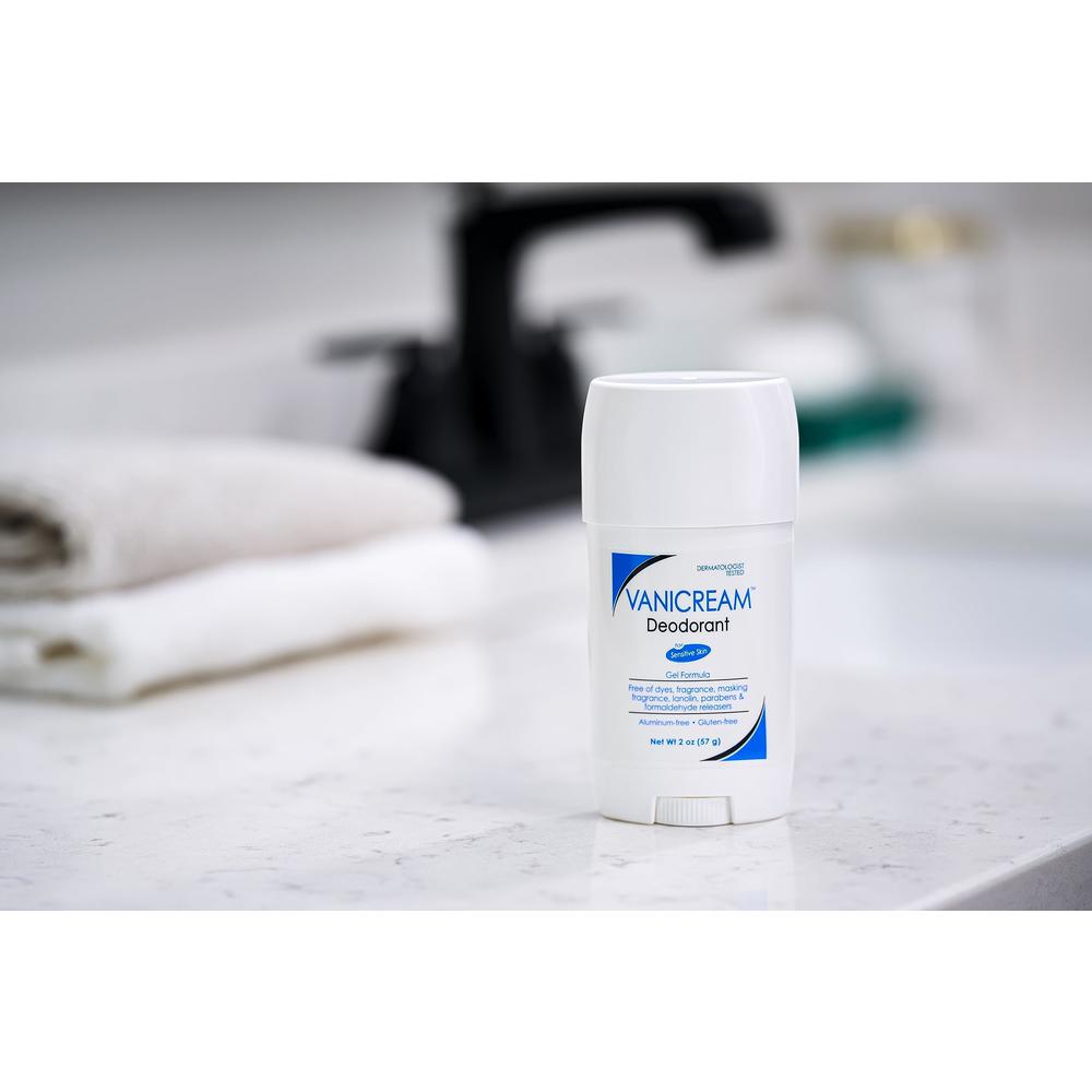 Vanicream Aluminum-Free gel Deodorant - 2 oz - Unscented Formula for Sensitive Skin