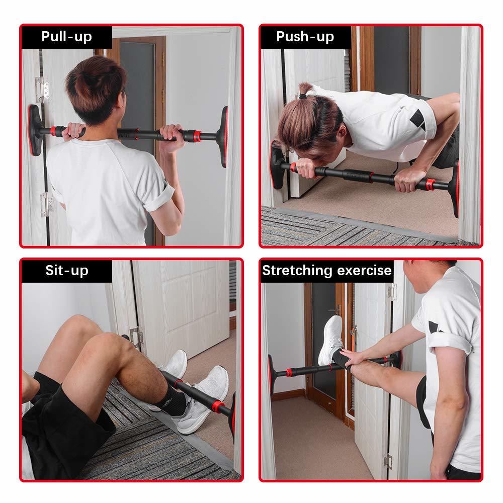 ONETWOFIT Pull Up Bar no Screws Doorway Chin Up Bar for Home