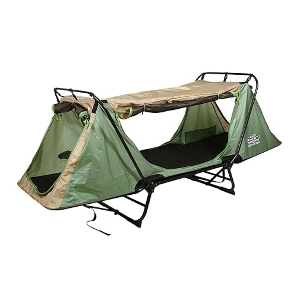 Kamp Rite Kamp-Rite Portable Elevated 1-Person Original Tent Cot, Chair, Tent, for Camping or Hunting, Easy Setup, Waterproof Rainfly & Ca