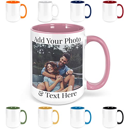 Brd Gifts custom coffee Mugs - Personalized coffee Mugs with Photo Text, customized ceramic coffee Mug - customizable Mug, Funny Mug, Pers
