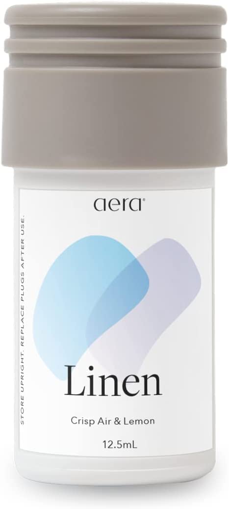 Aera Mini Linen Home Fragrance Scent Refill, Clean Formula with Notes of Bright Citruses, and Juniper Berries Frolic with Delica