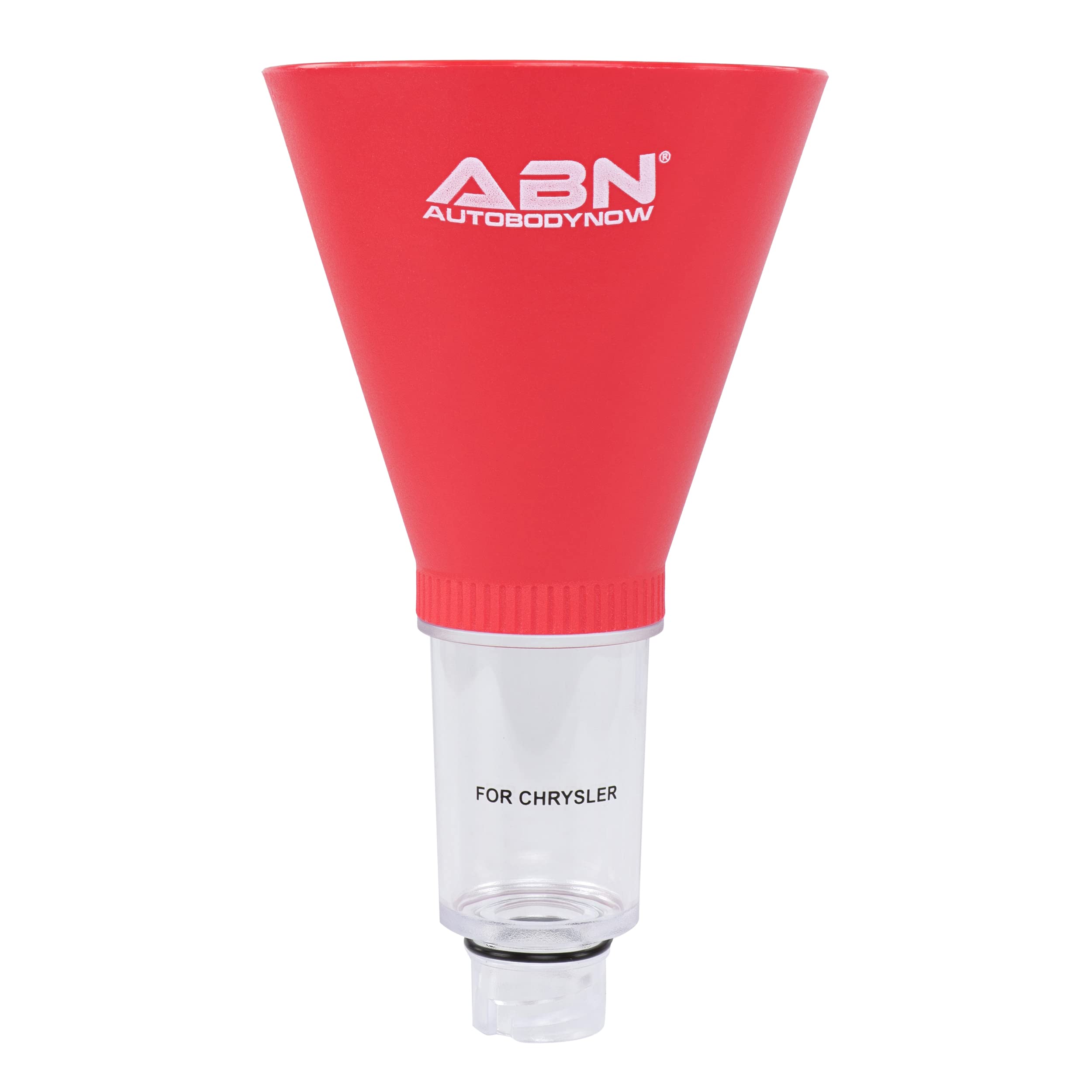 ABN Automotive Funnel - Engine Oil Funnel compatible with chrysler for Use as Oil change Funnel with No Spill