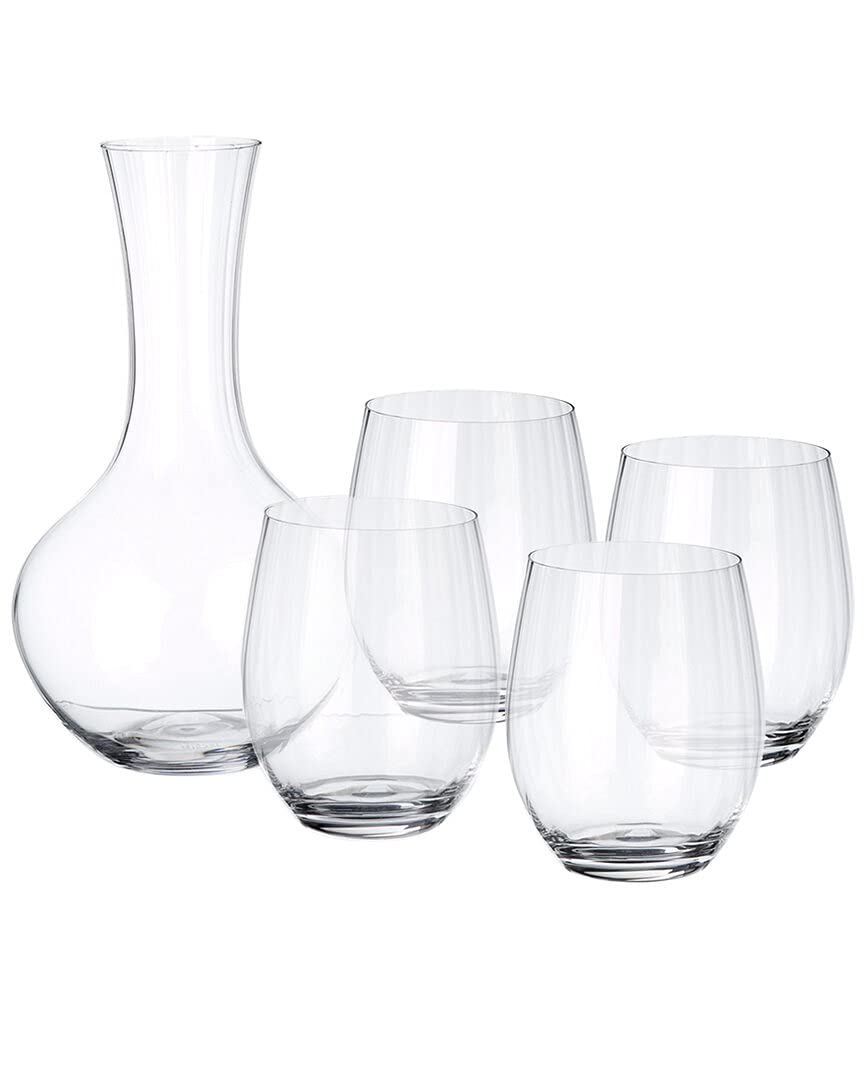 Riedel cold Drinks glassware and Decanter Set