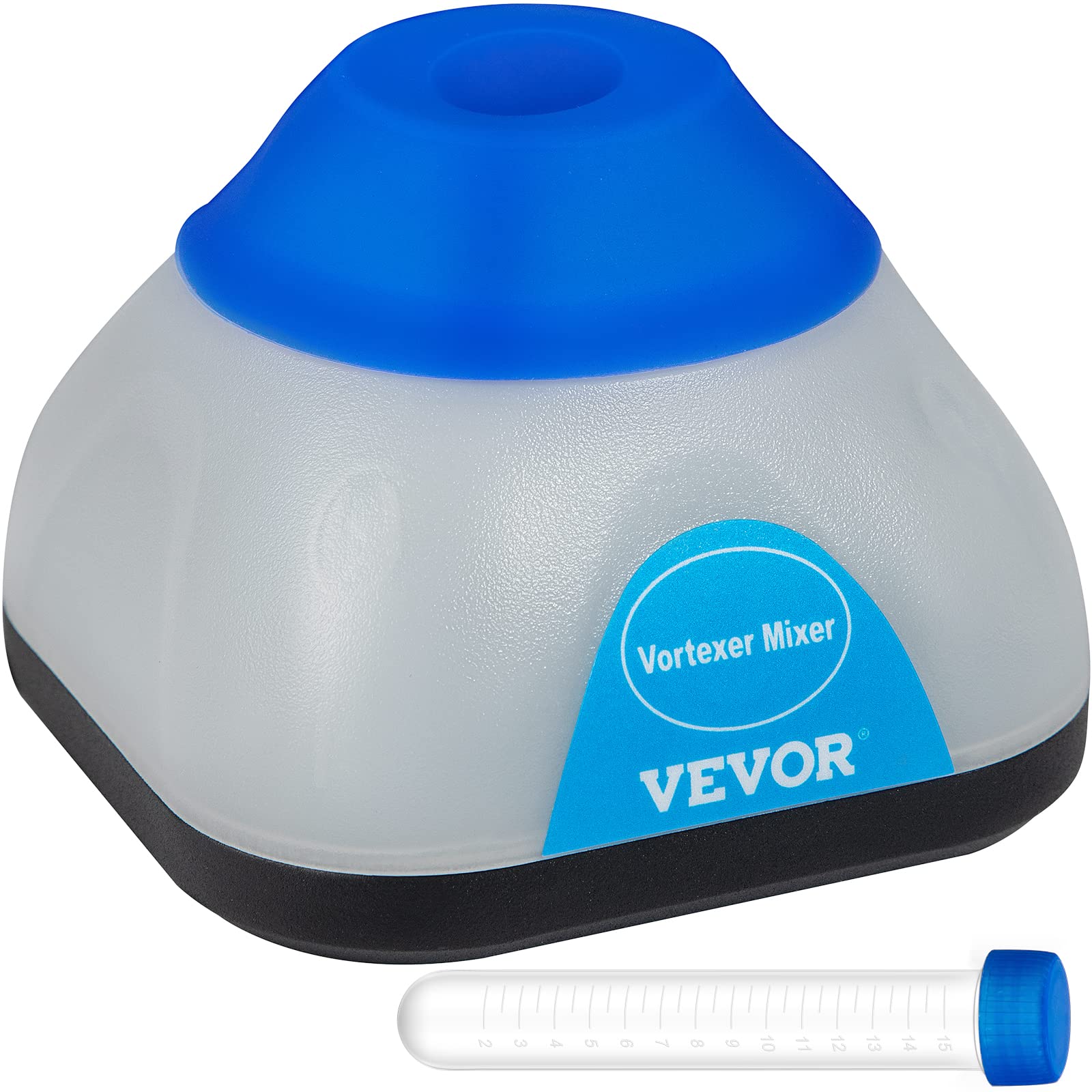 VEVOR Vortex Mixer, 3000rpm Mini Vortex Mixer Shaker, Touch Function Scientific Lab Vortex Shaker, Mix Up to 50ml, 6mm Orbital D