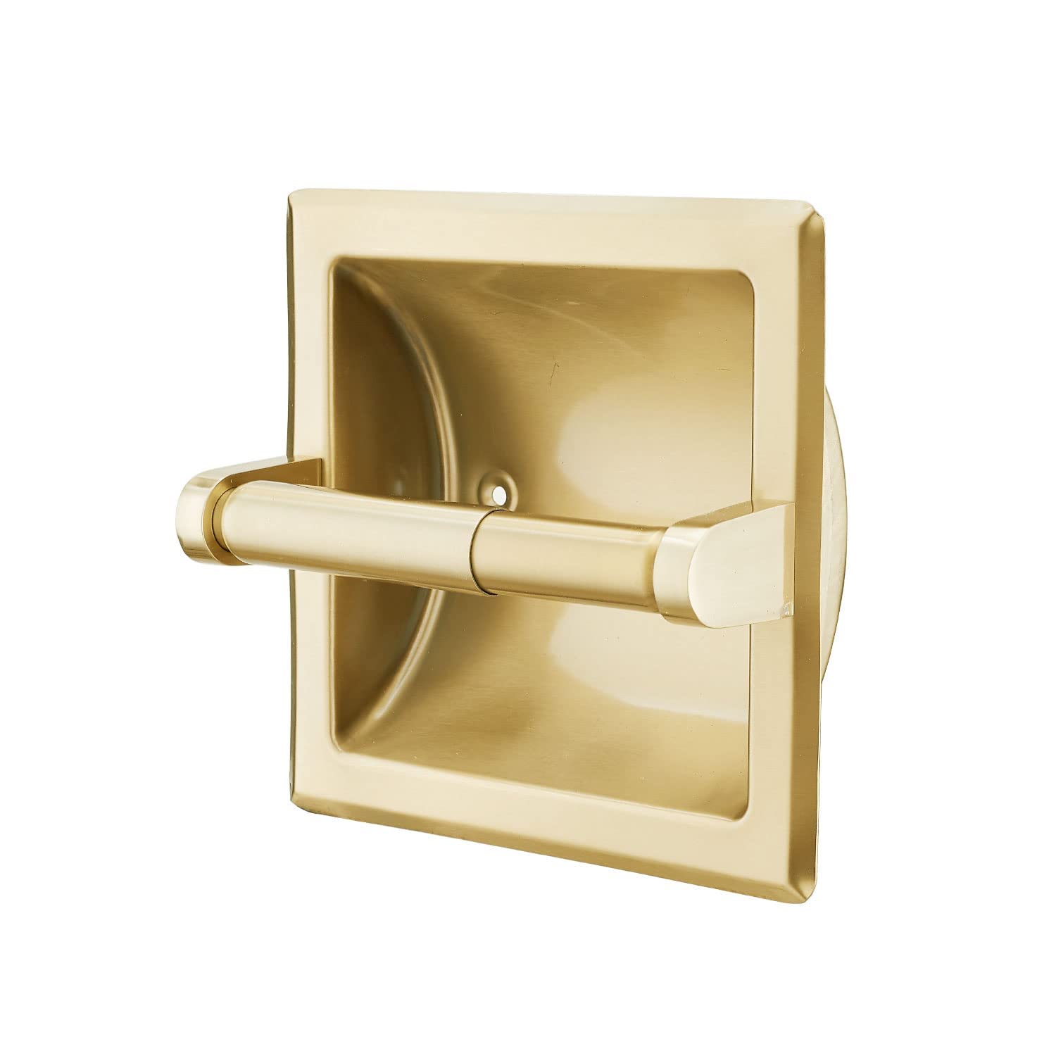 Top Taste Toilet Paper Holder Wall Mount, in Wall Toilet Paper Holder gold, Brushed gold Toilet Paper Holder Stainless Steel Rec