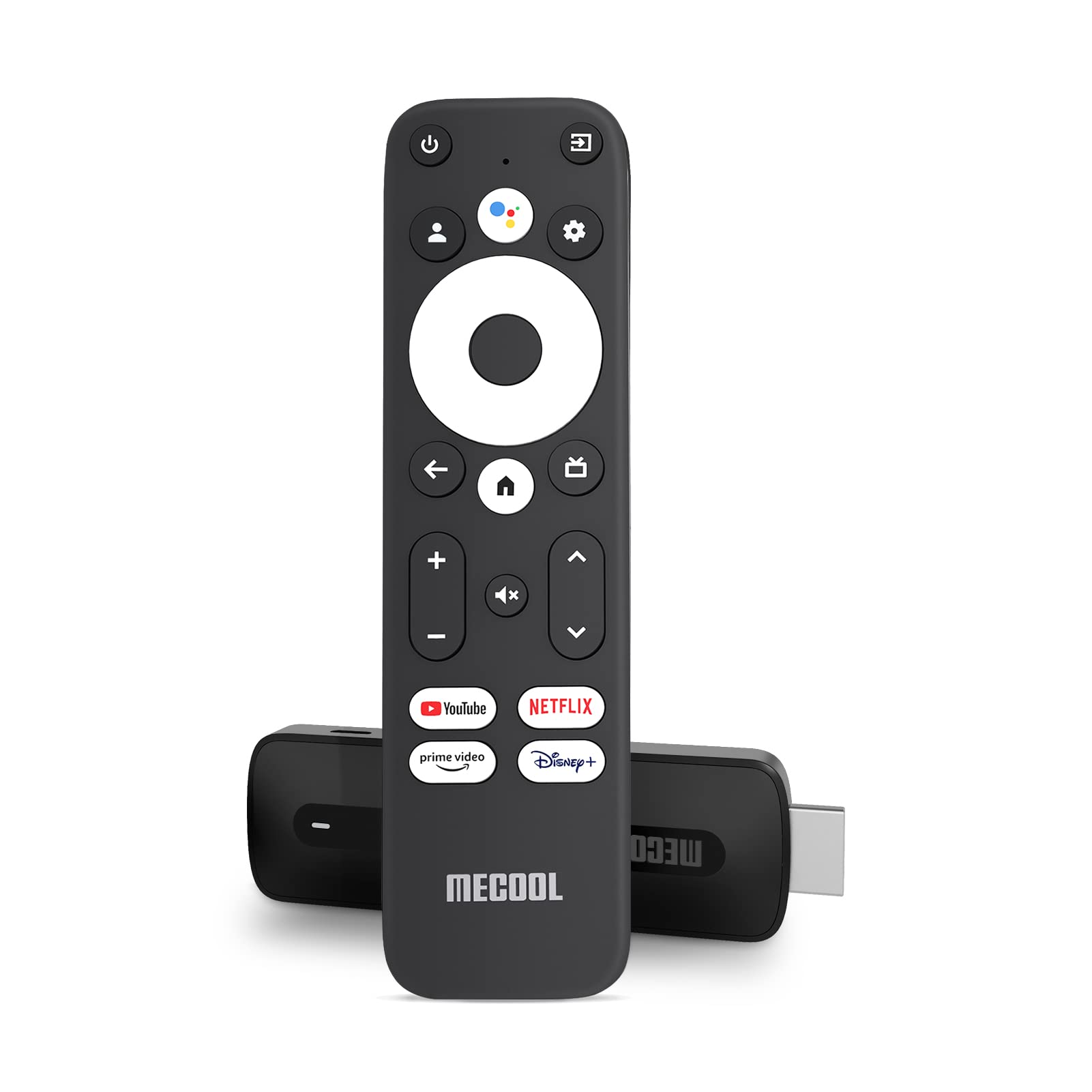 MeCool TV Stick Android - KD3 Android TV Stick with Google Netflix Certified, Dol-by Audio 4K Streaming Stick with 2GB RAM and 8GB ROM 