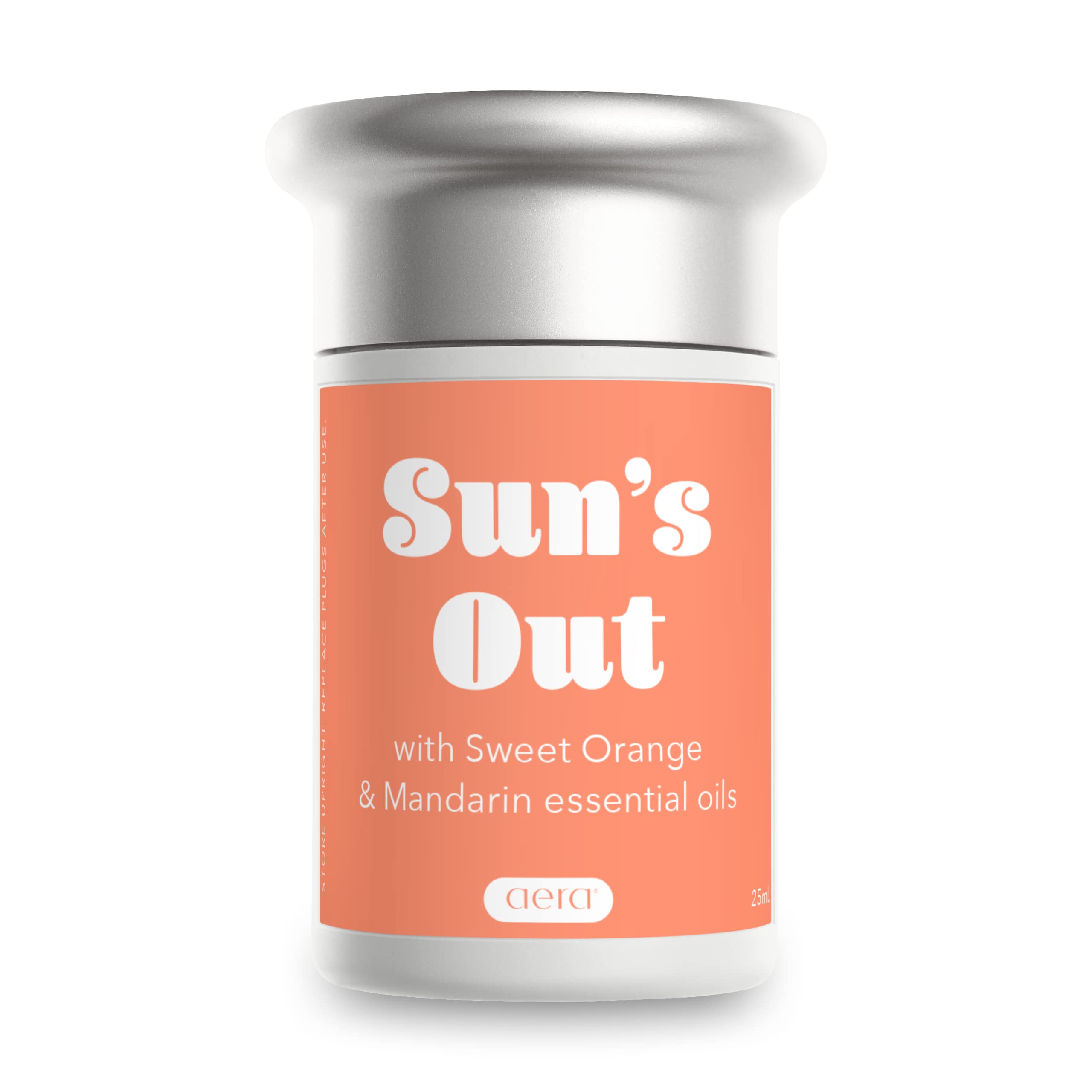 Aera Suns Out Home Fragrance Scent Refill - Notes of Sweet Orange and Mandarin - Works with The Aera Diffuser
