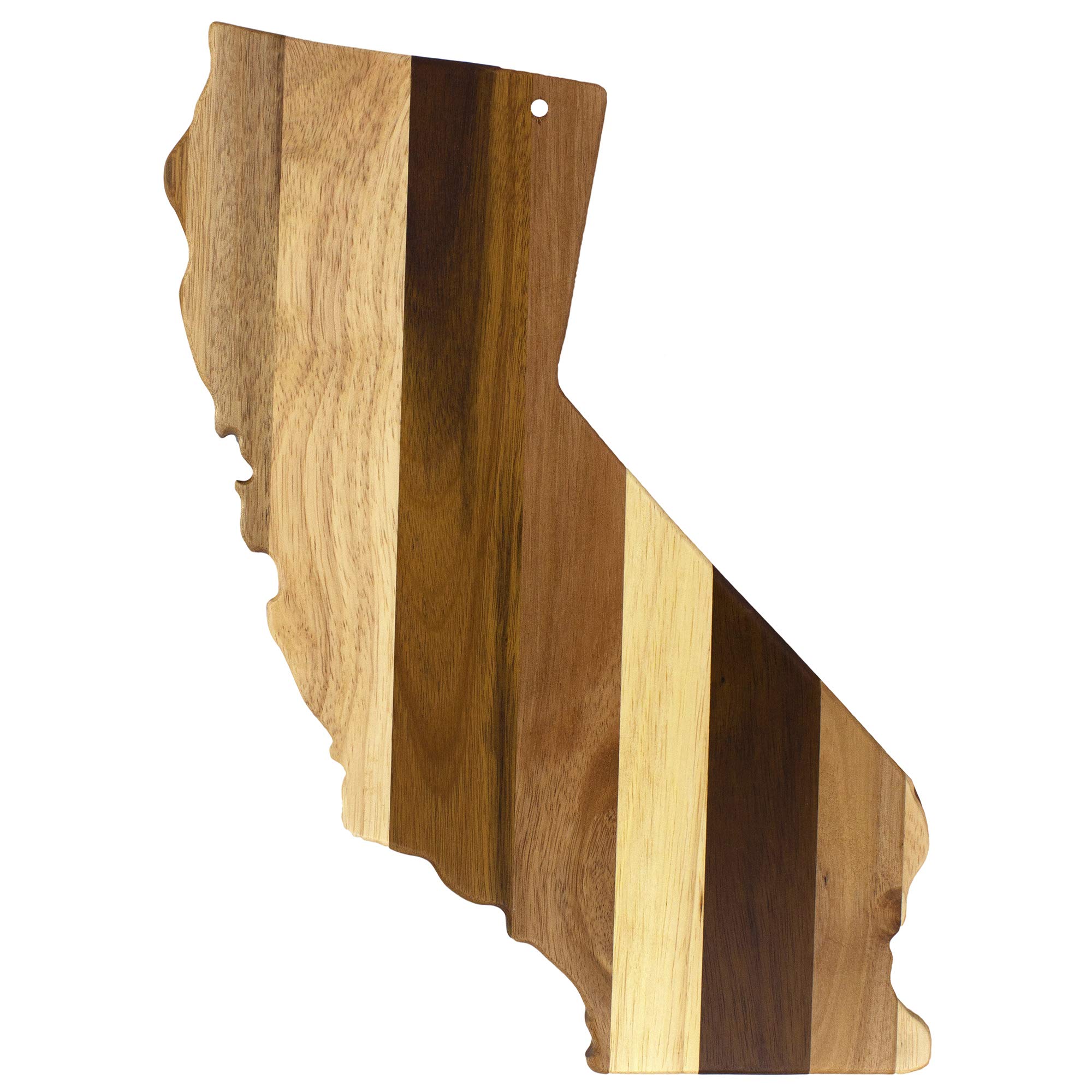 Totally Bamboo Rock & Branch Series Shiplap california State Shaped Wood Serving and cutting Board  great for Wall Art  1425 x 1