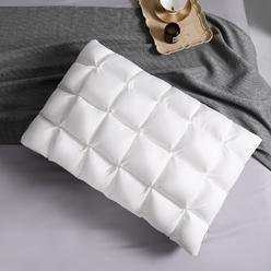YOUR MOON Soft Down-Alternative Pillow Standard Size, Fluffy Soft Luxury Support Pillow Hotel Gel Sleeping Pillows, Bed Pillows 