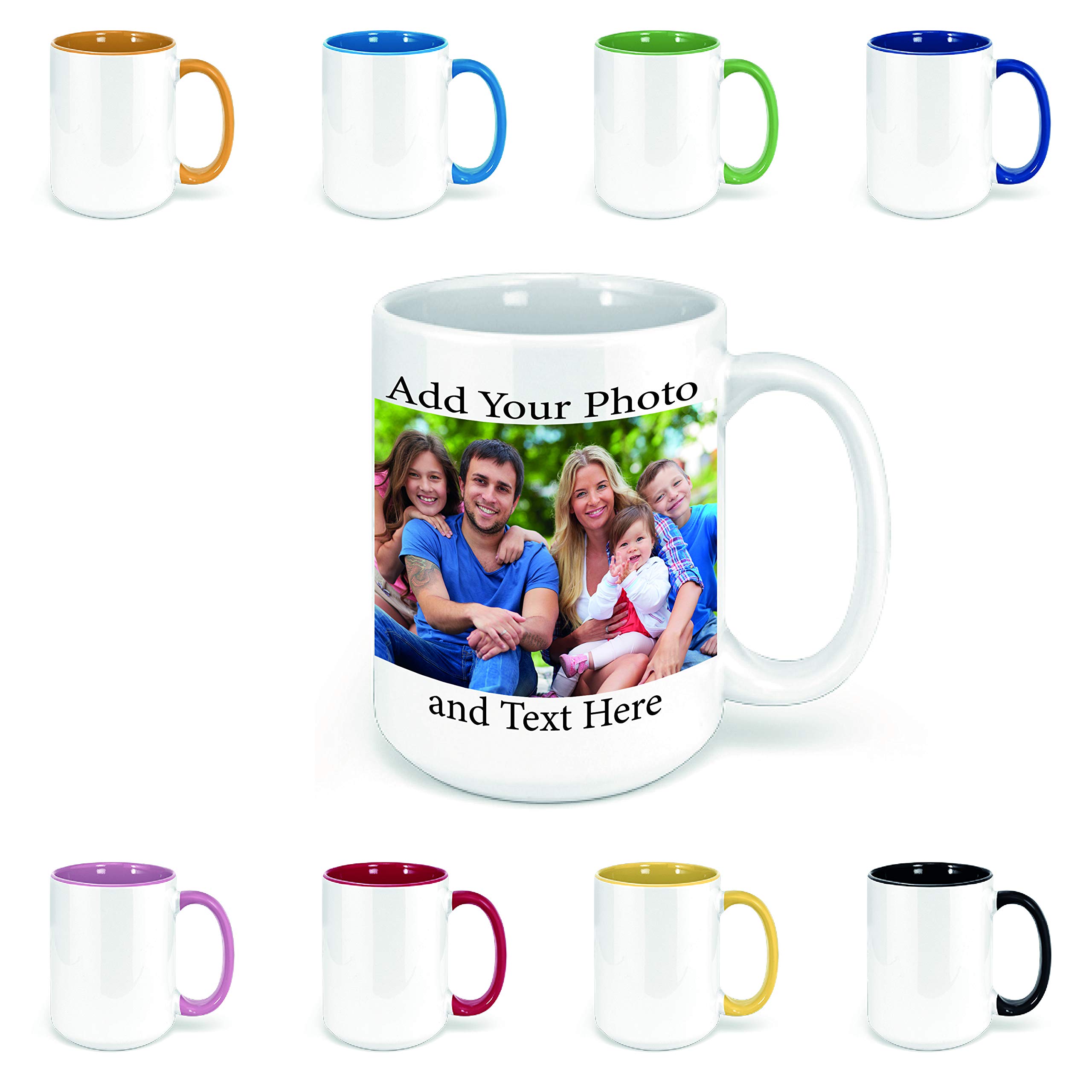 Brd Gifts custom coffee Mugs - Personalized coffee Mugs with Photo Text, customized ceramic coffee Mug - customizable Mug, Funny Mug, Pers