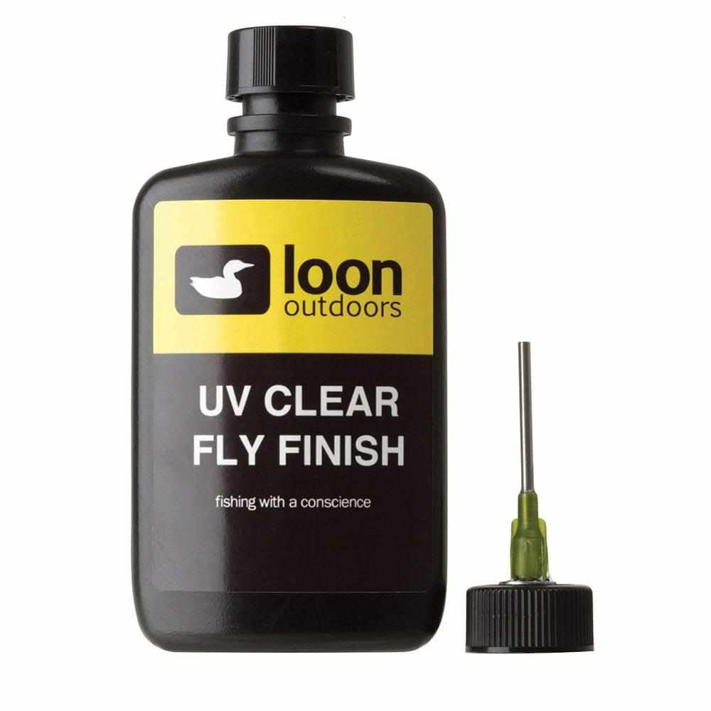 Loon Outdoors UV CLEAR FLY FINISH - THIN, 2 oz.
