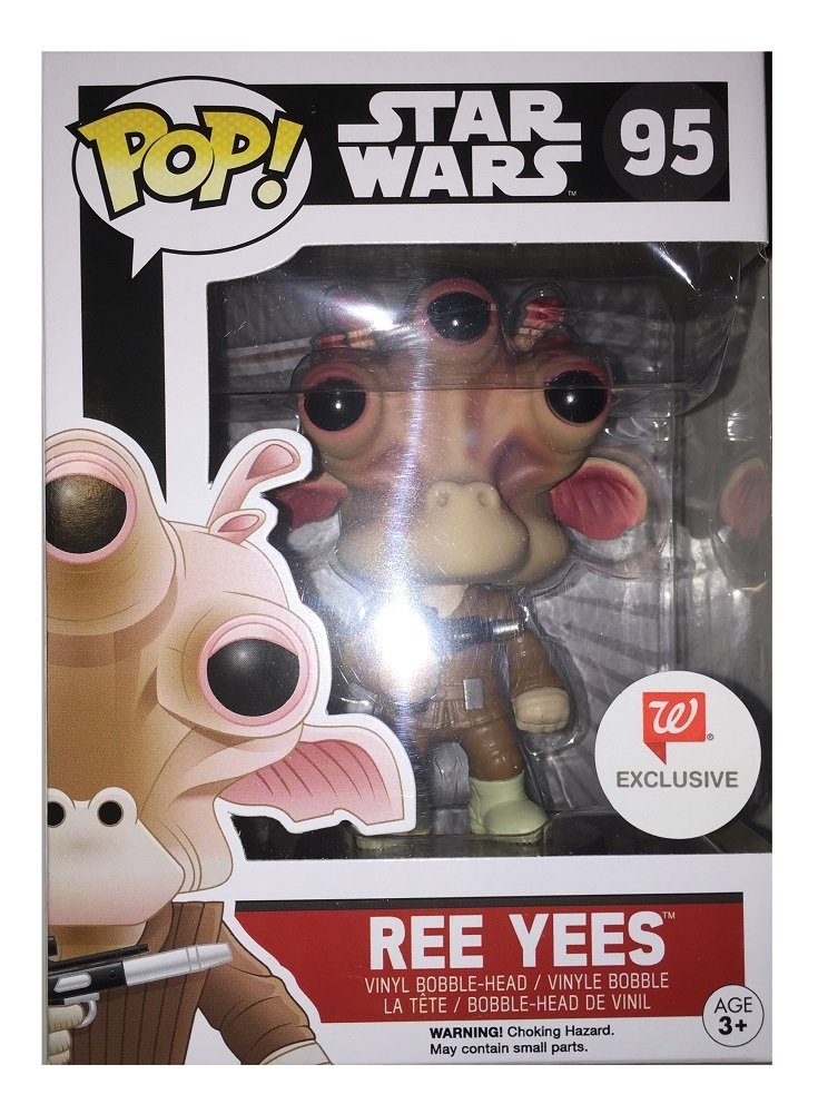 Funko Pop. Star Wars Ree Yees Exclusive # 95燰inyl Bobble Head Figure