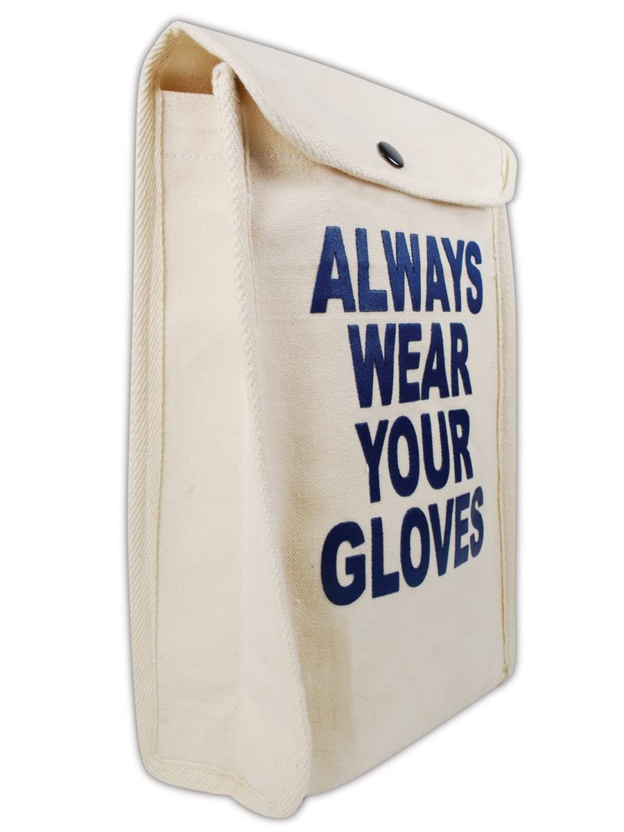 MAGID A.R.C. Cotton Twill Canvas Glove Bag for Rubber Insulating Electrical Gloves