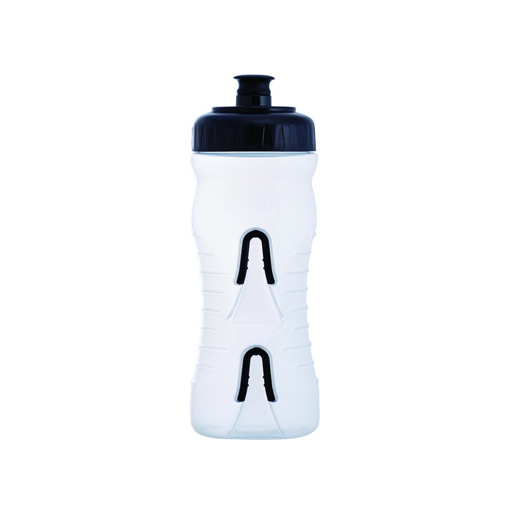 Fabric Cageless Water Bottle, 600ml, Clear/Black