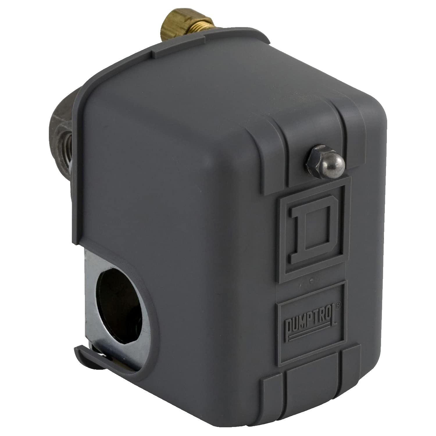 Telemecanique Sensors 9013FHG52J59X Air-Compressor Pressure Switch, 175 psi Set Off, 40 psi Fixed Differential, 1/4"" NPSF Inter