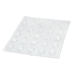 MaxiAids Bump Dots - Clear, Mini Rounded-Top Round Bump Dots
