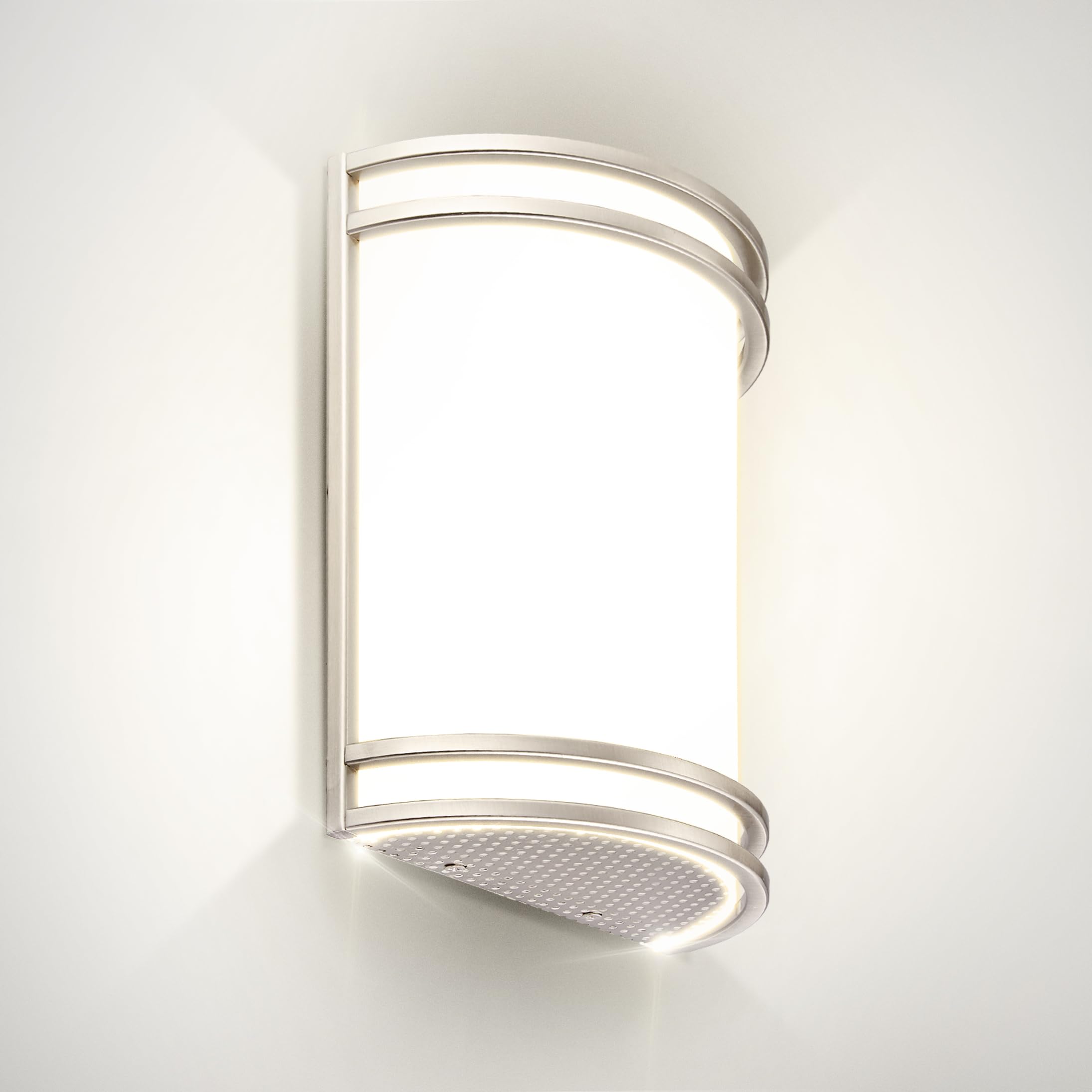 ASD LED Indoor Wall Mount Light Fixture - Modern Interior Brushed ...