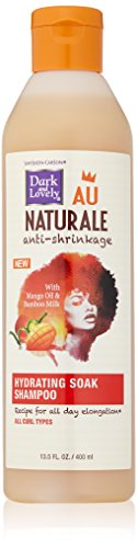 Soft-Sheen Carson Curly Hair Products by SoftSheen-Carson, Dark and Lovely Au Naturale Anti-Shrinkage Hydrating Soak Shampoo, with Mango Oil and B