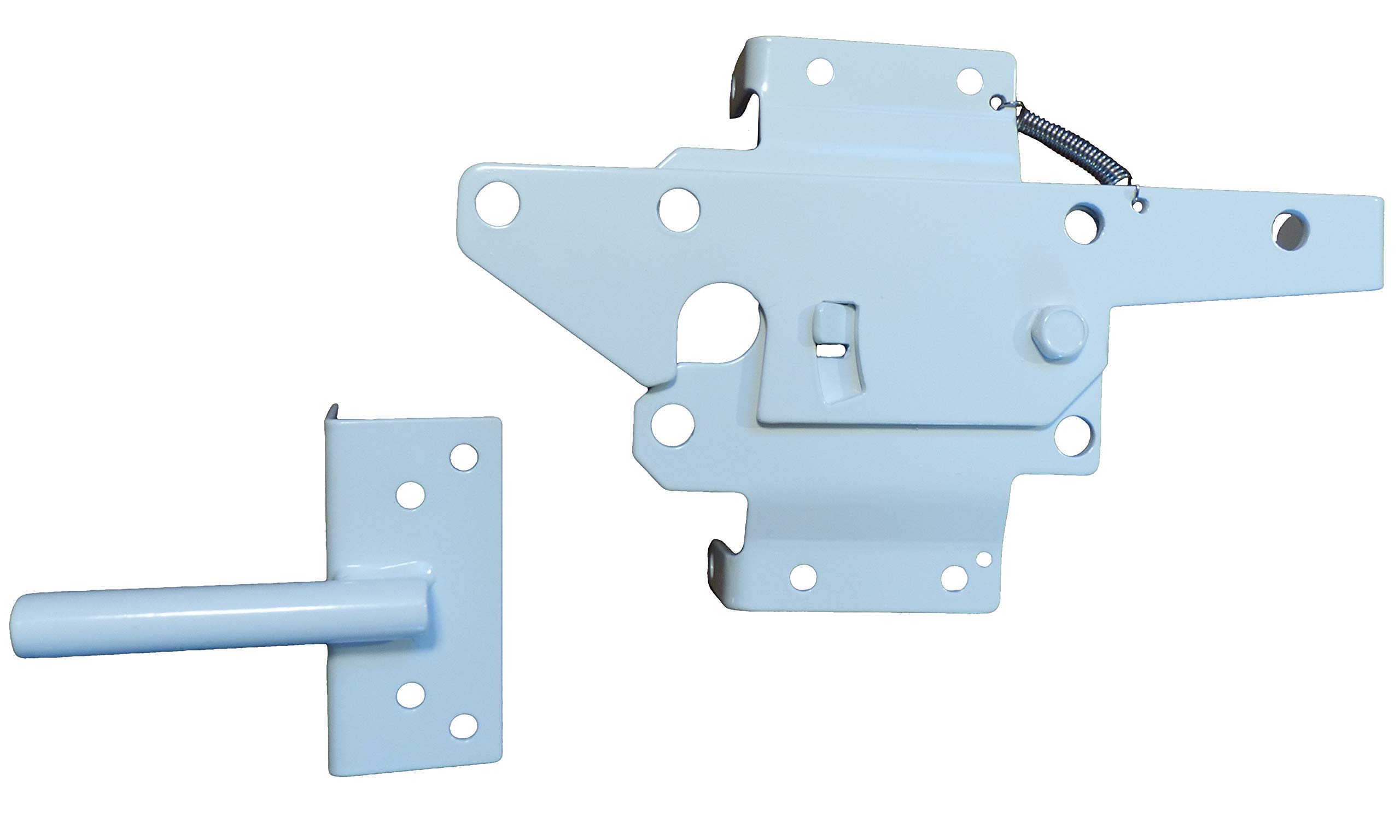 Nationwide Industrie Vinyl Fence Gate Latch (White) by Nationwide Industries