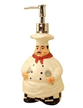 A.C.K. Trading Co. Italian Bistro Fat Chef Soap Dispenser