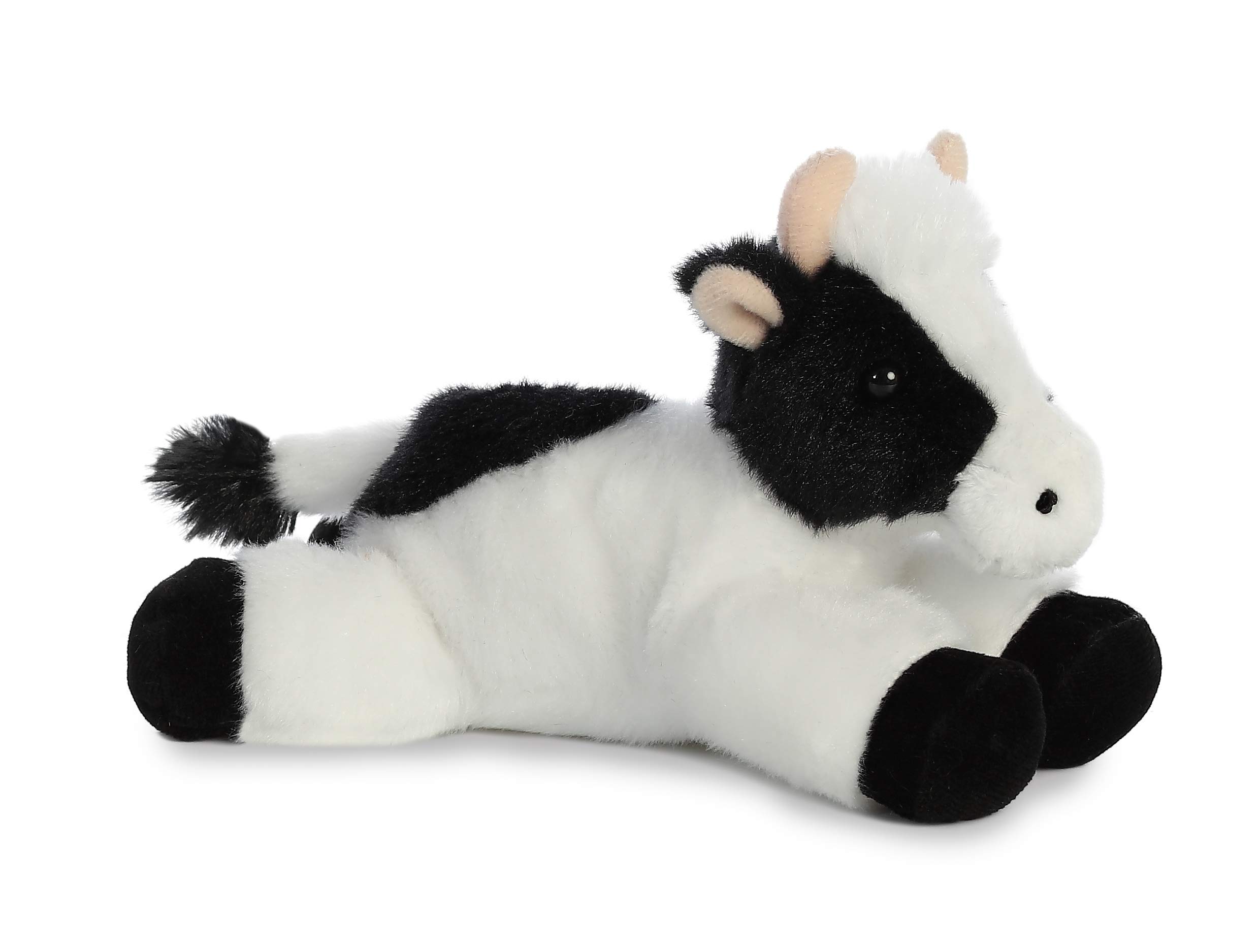 Aurora? Adorable Mini Flopsie? Mini Moo? Stuffed Animal - Playful Ease - Timeless Companions - White 8 Inches