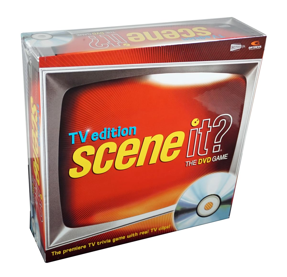Milton Bradley Scene It? TV Edition DVD Game ~ 2004