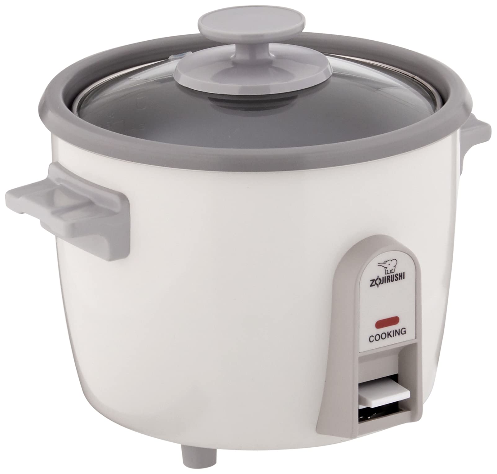 Zojirushi NHS06 3Cup Uncooked Rice Cooker White WB