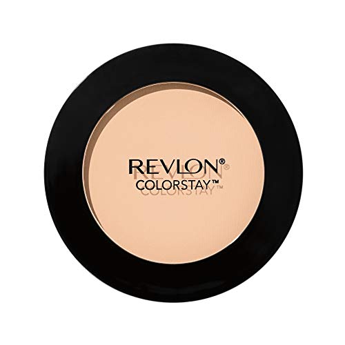 Revlon ColorStay Pressed Powder, Longwearing Oil Free, Fragrance Free, Noncomedogenic, 100 Banana, 0.30 oz