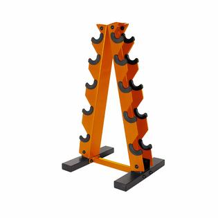 Cap Barbell CAP Barbell A-Frame Dumbbell Weight Rack, Orange